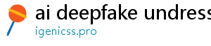 ai deepfake undress